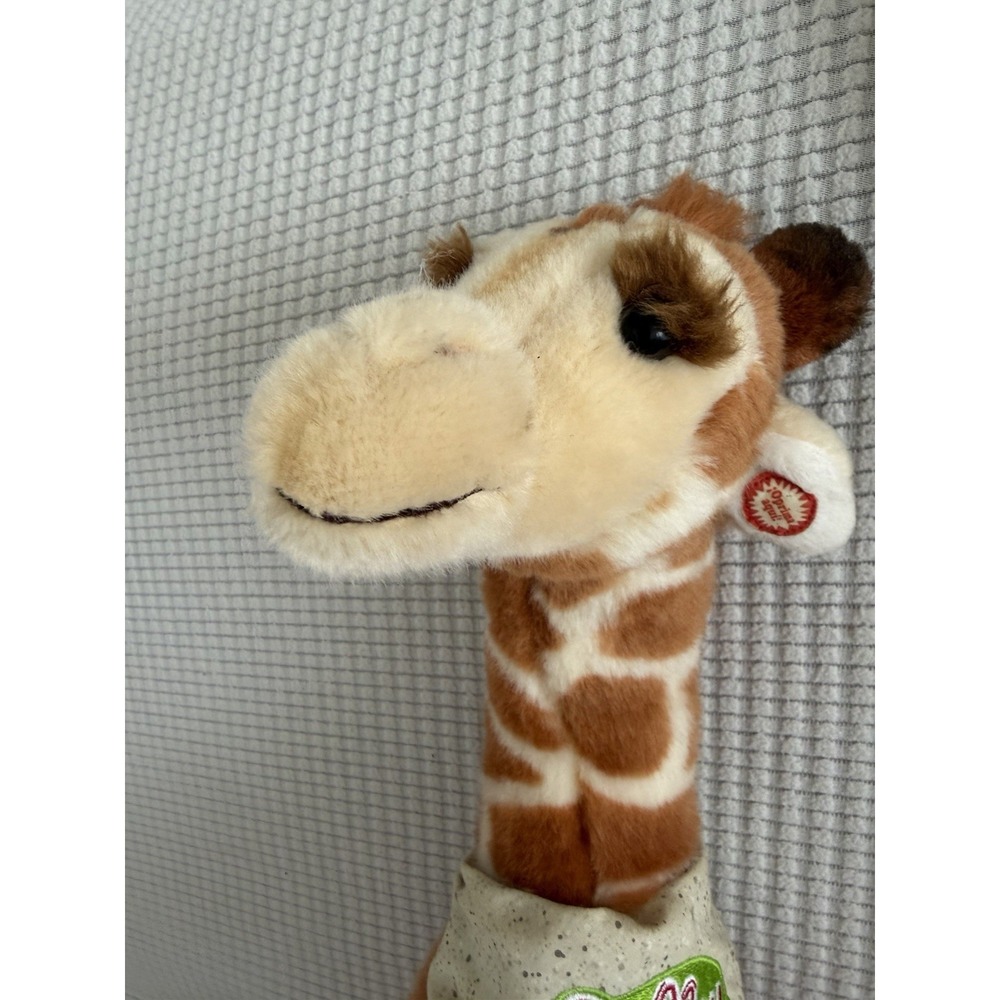 Vintage 2000 Geoffrey Giraffe Toys R Us Plush Talking Spanish Audio Works 18" - Picture 5 of 9